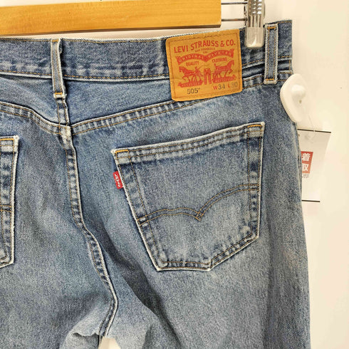 リーバイス Levis 505 レギュラーフィット ジーンズ ダークインディゴ メンズ W34 L30