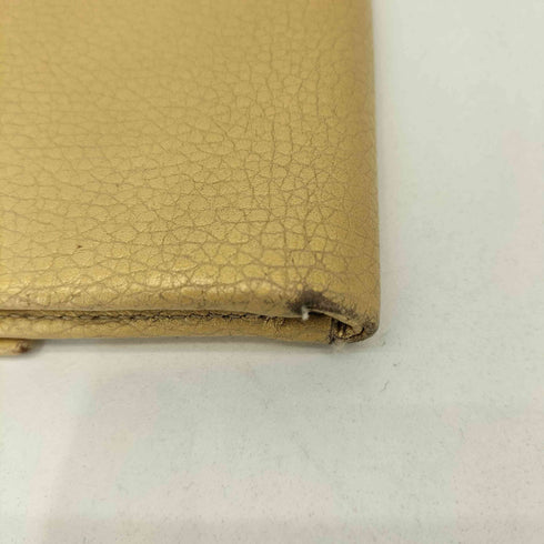 トッズ TOD’S フロントロゴ レザー三つ折り財布 レディース