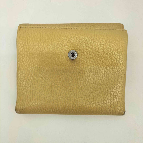トッズ TOD’S フロントロゴ レザー三つ折り財布 レディース