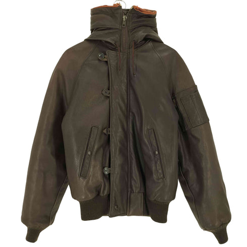 ショット Schott 80S USA製 TYPE N-5A 裏地ボア N-2B 型 レザー ボンバー ジャケット メンズ US:38