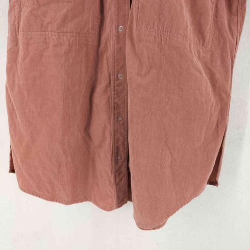ジョンブル Johnbull コットン コーデュロイ シャツ ワンピース レディース F