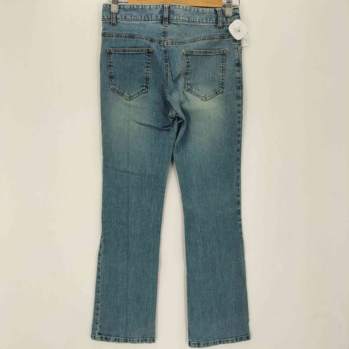 FELISSIMO スリム ストレートデニムパンツ Y2K レディース