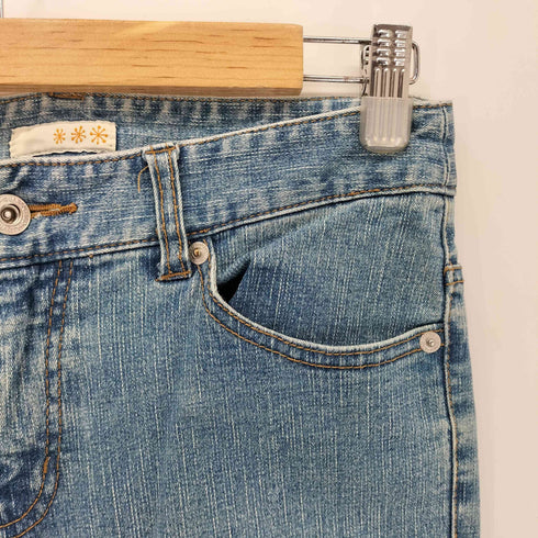 FELISSIMO スリム ストレートデニムパンツ Y2K レディース