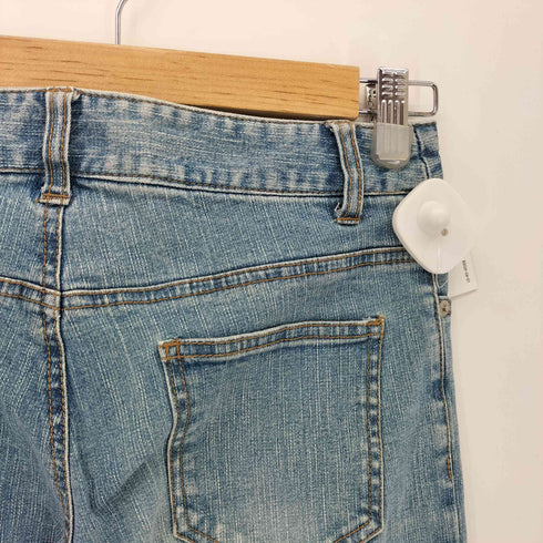 FELISSIMO スリム ストレートデニムパンツ Y2K レディース