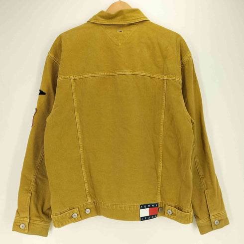 トミージーンズ tommy jeans マルチパッチ デニムジャケット 4TH メンズ import:S