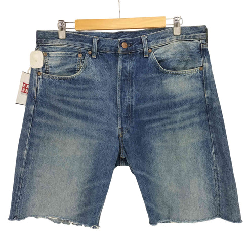 リーバイスヴィンテージクロージング Levis Vintage Clothing 復刻 501XX BIGE カットオフ ボタンフライ デニム ショートパンツ ショーツ メンズ W36 L32