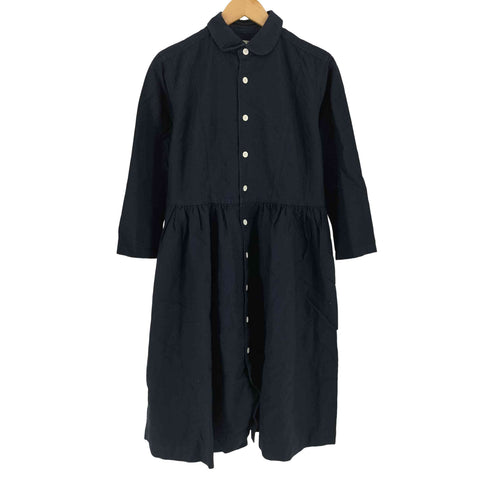 morikage shirt kyoto モリカゲ シャツ 京都 コットン 長袖 シャツ ワンピース レディース M
