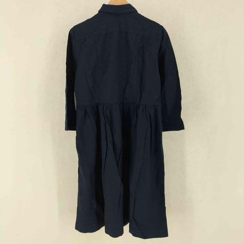 morikage shirt kyoto モリカゲ シャツ 京都 コットン 長袖 シャツ ワンピース レディース M