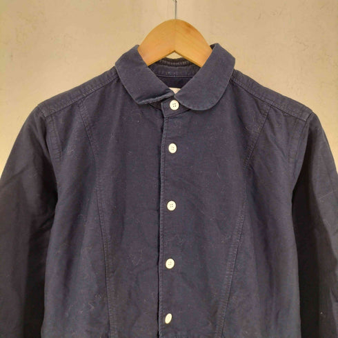 morikage shirt kyoto モリカゲ シャツ 京都 コットン 長袖 シャツ ワンピース レディース M