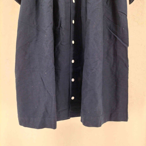 morikage shirt kyoto モリカゲ シャツ 京都 コットン 長袖 シャツ ワンピース レディース M