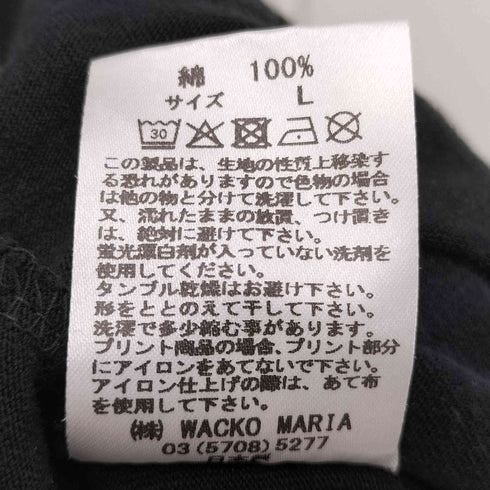 ワコマリア WACKO MARIA 25SS xMR.BROTHERS CUT CLUB 天国東京 兄弟髪切倶楽部 プリント L/S カットソー ロンT メンズ JPN:L