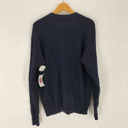ラルフローレン RALPH LAUREN カシミヤ100% ケーブル編み ニットカーディガン レディース M