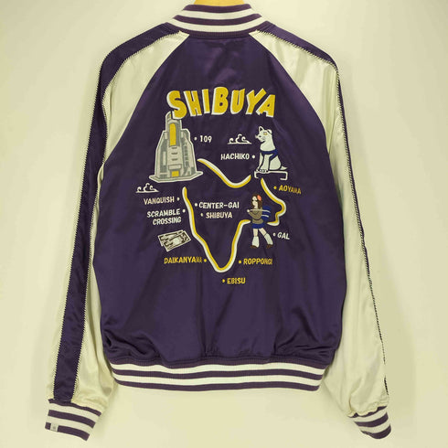 ヴァンキッシュ VANQUISH SHIBUYA SOUVENIR JACKET リバーシブル シブヤ スーベニア ジャケット メンズ JPN:L