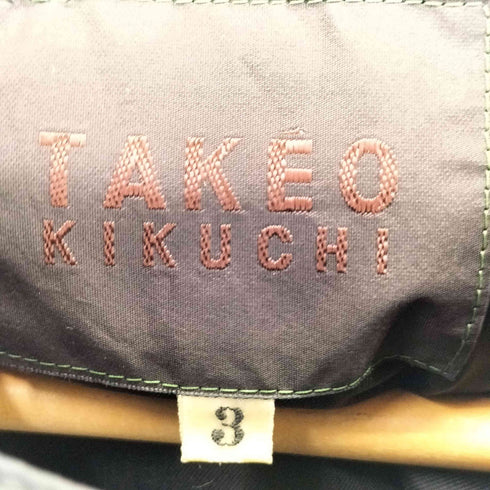 タケオキクチ TAKEO KIKUCHI ナイロン アノラックパーカー メンズ 3