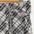 バーバリーブルーレーベル BURBERRY BLUE LABEL チェック柄 ベルテッド プリーツスカート レディース 36