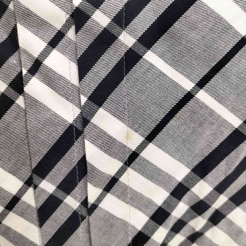 バーバリーブルーレーベル BURBERRY BLUE LABEL チェック柄 ベルテッド プリーツスカート レディース 36
