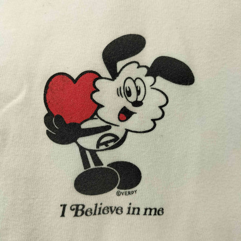 ヴェルディ VERDY 26SS I Believe in me キャラクター プリント Tシャツ 個展 韓国 SEOUL S/S カットソー メンズ JPN:XXL