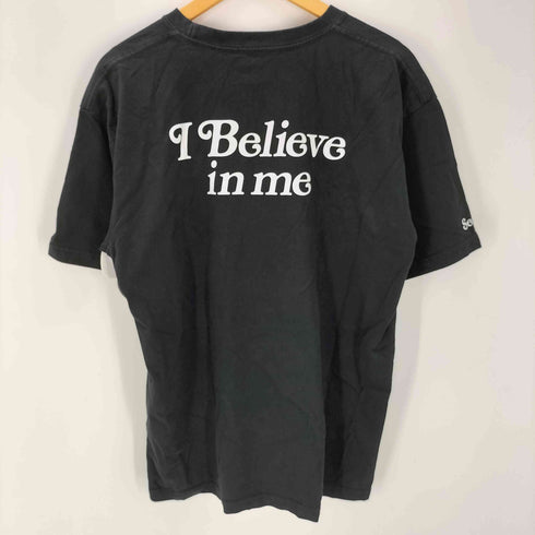 ヴェルディ VERDY 26SS I Believe in me プリント Tシャツ 個展 韓国 SEOUL S/S カットソー ブラック メンズ import:XL