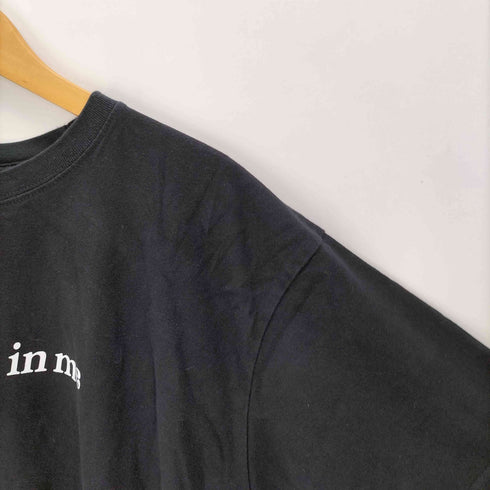 ヴェルディ VERDY 26SS I Believe in me プリント Tシャツ 個展 韓国 SEOUL S/S カットソー ブラック メンズ import:XL