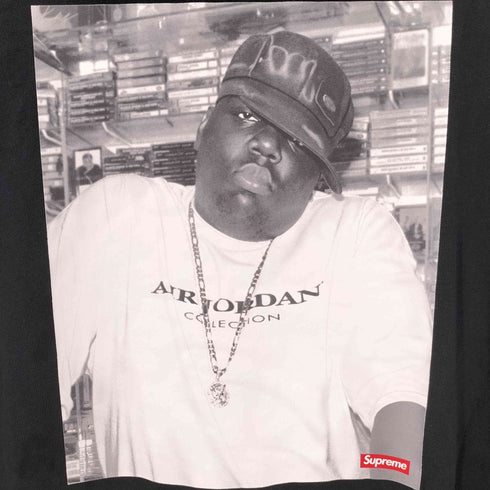 シュプリーム Supreme 24AW コラボ Jordan Biggie S/S ジョーダン ビギ― プリント 半袖 Tシャツ メンズ import:M