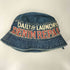 キャピタル KAPITAL 26SS 11.5oz デニム ランドリー HAT ヴィンテージ 加工 ロゴ プリント メンズ ONE SIZE