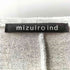 ミズイロインド mizuiro ind ノースリーブ スウェットワンピース レディース