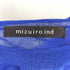 ミズイロインド mizuiro ind wide cocoon sheer vest ワイドコクーンシアーベスト レディース