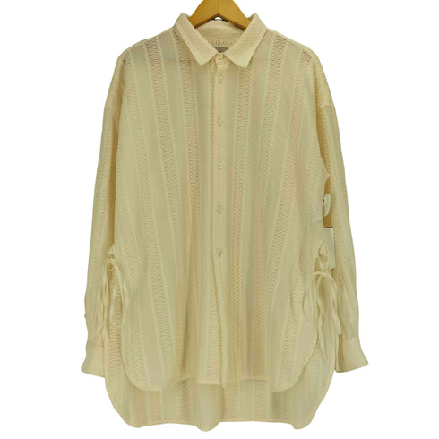 トワロニエ toironier Stripe Lace Loose Shirts メンズ FREE