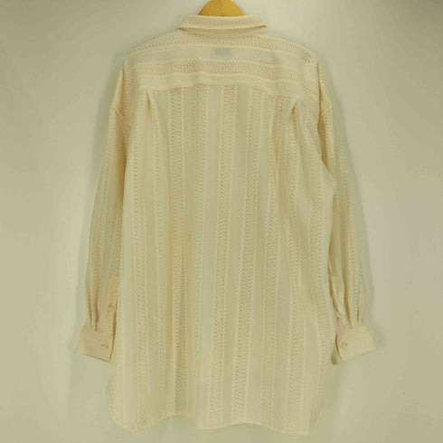 トワロニエ toironier Stripe Lace Loose Shirts メンズ FREE