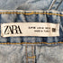 ザラ ZARA ハイウエスト デニムパンツ(編み込みベルト付き) レディース EUR:36