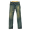 ヒステリックグラマー HYSTERIC GLAMOUR スタッズ ダメージ ステッチ フレアデニム Y2K レディース JPN:XS