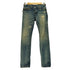 ヒステリックグラマー HYSTERIC GLAMOUR スタッズ ダメージ ステッチ フレアデニム Y2K レディース JPN:XS