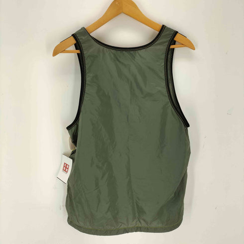 プラダ PRADA ナイロン ドローストリング タンクトップ メンズ XS