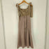 リリーブラウン Lily Brown 23AW ベロアドッキングリボンワンピース レディース 0