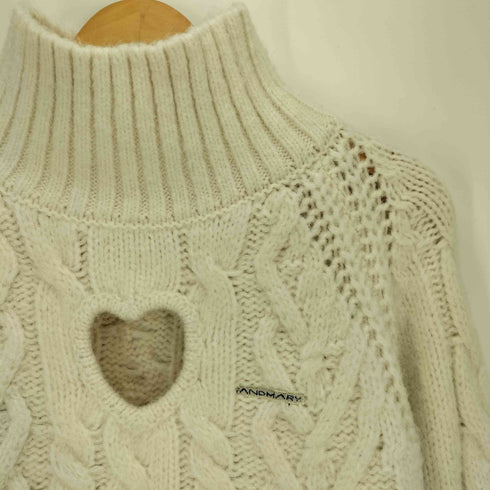 アンドマリー AND MARY Mary heart knit tops レディース FREE