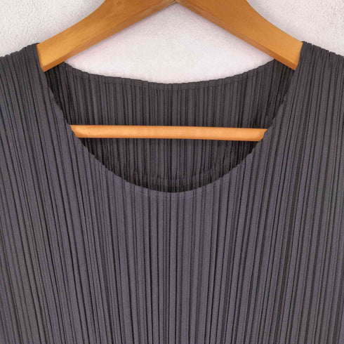プリーツプリーズイッセイミヤケ PLEATS PLEASE ISSEY MIYAKE ノースリーブブラウス レディース JPN:3