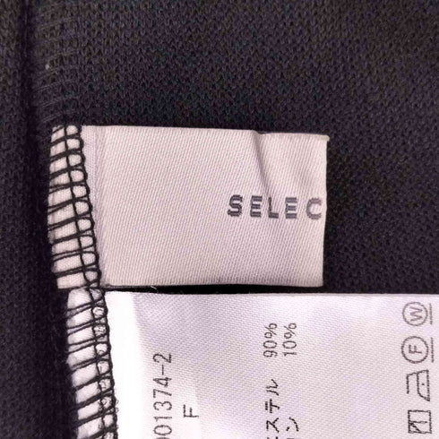 セレクトモカ SELECT MOCA フロントジップ ワンピース レディース FREE