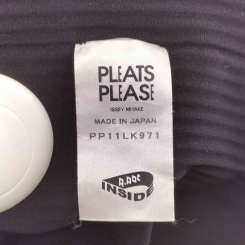 プリーツプリーズイッセイミヤケ PLEATS PLEASE ISSEY MIYAKE リブプリーツ長袖カットソー レディース