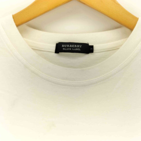 バーバリーブラックレーベル BURBERRY BLACK LABEL ロゴ刺繍 ユニオンジャック クルーネックTシャツ メンズ 3