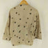 CUS クス OVERSIZE L/S COLLARLESS Shirt - Dots Print レディース XS