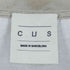 CUS クス OVERSIZE L/S COLLARLESS Shirt - Dots Print レディース XS