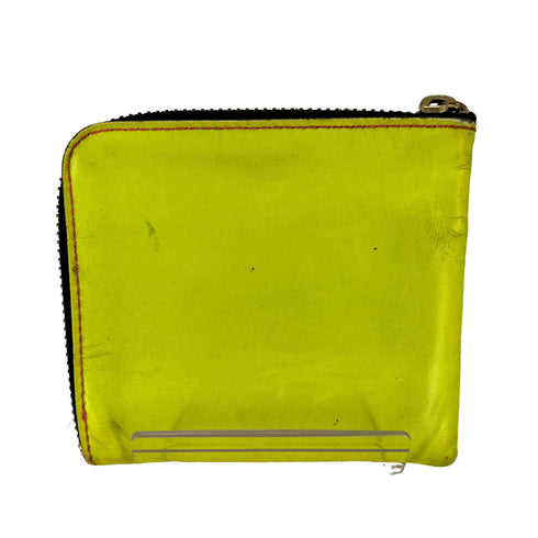 コムデギャルソン COMME des GARCONS SUPER FLUO L-ZIP WALLET L字 ジップ ウォレット メンズ