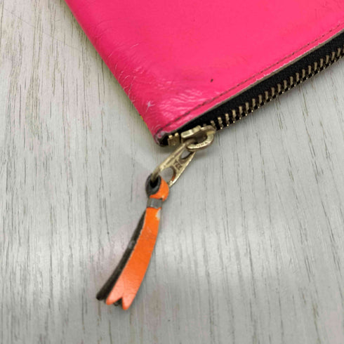 コムデギャルソン COMME des GARCONS SUPER FLUO L-ZIP WALLET L字 ジップ ウォレット メンズ