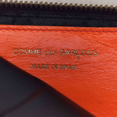 コムデギャルソン COMME des GARCONS SUPER FLUO L-ZIP WALLET L字 ジップ ウォレット メンズ
