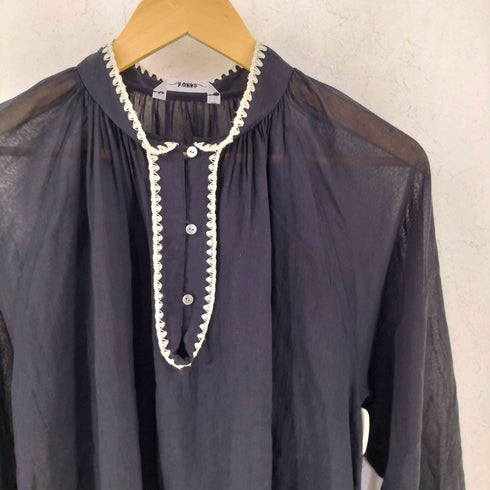 LIYOCA リヨカ シフォン刺繍ブラウス レディース FREE