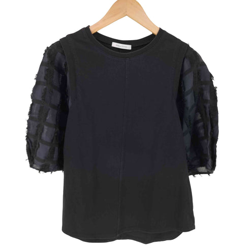 ステラシフォン STELLA CIFFON コットン 袖切替 半袖Tシャツ レディース 36