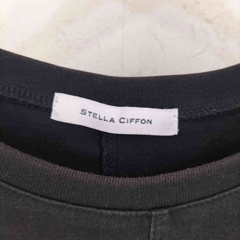 ステラシフォン STELLA CIFFON コットン 袖切替 半袖Tシャツ レディース 36