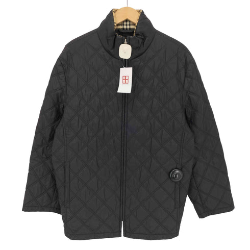 バーバリーロンドン BURBERRY LONDON 裏地ノバチェック 中綿 キルティングジャケット メンズ import:L