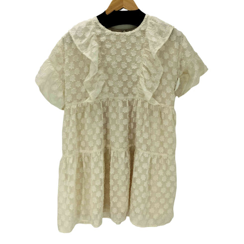 メリージェニー merry jenny 24AW flower dot ティアード ミニ ワンピース レディース FREE
