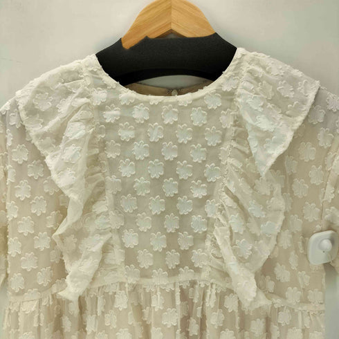 メリージェニー merry jenny 24AW flower dot ティアード ミニ ワンピース レディース FREE